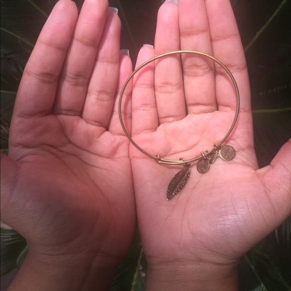 🔺SOLD🔺Alex and Ani 'feather' bangle - Picture 3 of 3